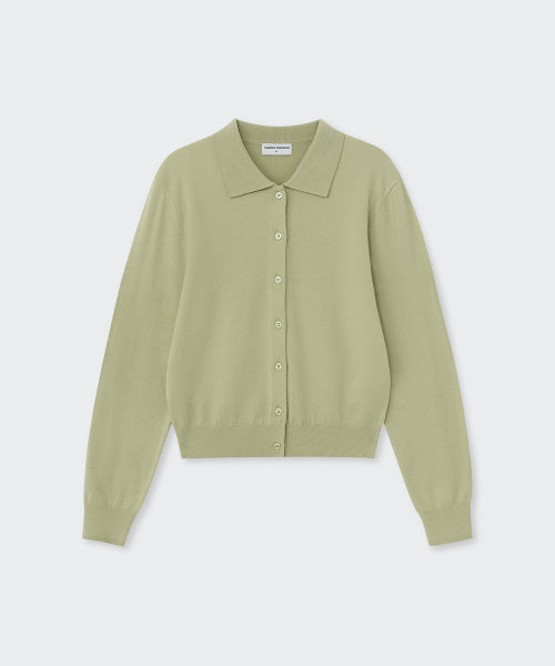 MUSINSA STANDARD WOMAN MUSINSA STANDARD WOMAN Cardigan Essential Collared [Size S]