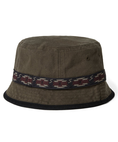 THISISNEVERTHAT THISISNEVERTHAT Strap Bucket Hat Khaki