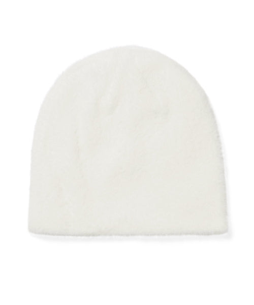 THISISNEVERTHAT THISISNEVERTHAT Shaggy No Cuff Beanie Off White