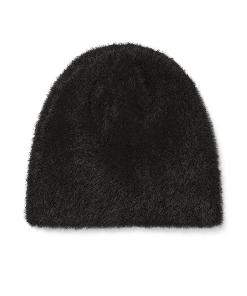 THISISNEVERTHAT THISISNEVERTHAT Shaggy No Cuff Beanie Off Black