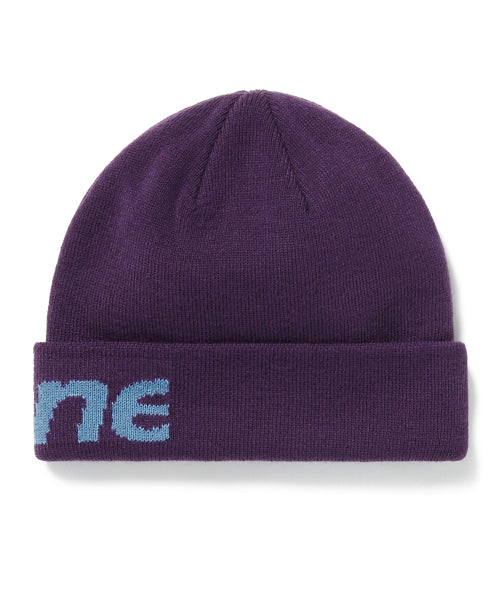 THISISNEVERTHAT THISISNEVERTHAT HSP-Logo Big Cuff Beanie Purple
