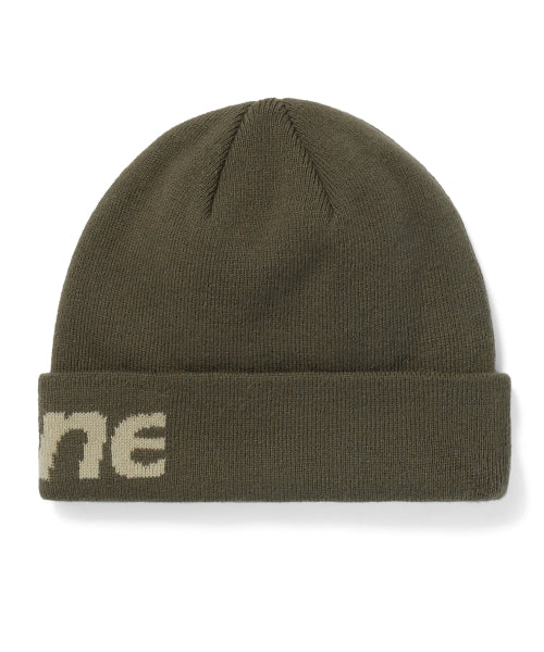 THISISNEVERTHAT THISISNEVERTHAT HSP-Logo Big Cuff Beanie Khaki