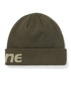 THISISNEVERTHAT THISISNEVERTHAT HSP-Logo Big Cuff Beanie Khaki