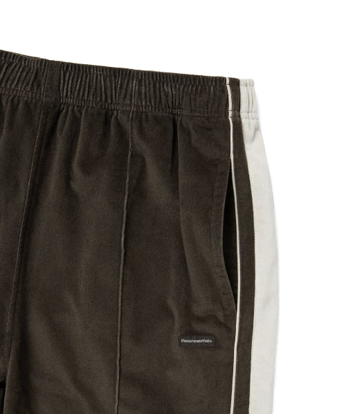 THISISNEVERTHAT THISISNEVERTHAT Velvet Track Pant Brown