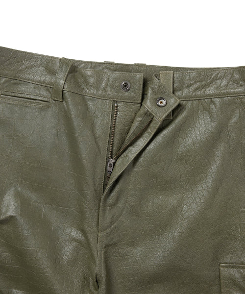 THISISNEVERTHAT THISISNEVERTHAT Leather BDU Pant Olive