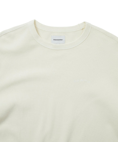 THISISNEVERTHAT THISISNEVERTHAT Waffle L/S Tee Ivory