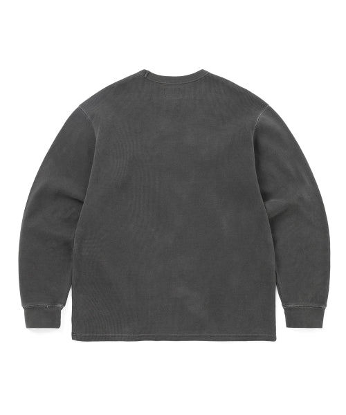 THISISNEVERTHAT THISISNEVERTHAT Waffle L/S Tee Charcoal
