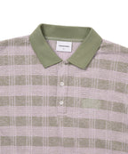 THISISNEVERTHAT THISISNEVERTHAT Striped Rugby L/S Top Light Olive