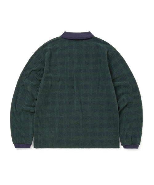 THISISNEVERTHAT THISISNEVERTHAT Striped Rugby L/S Top Faded Purple