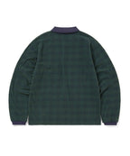 THISISNEVERTHAT THISISNEVERTHAT Striped Rugby L/S Top Faded Purple