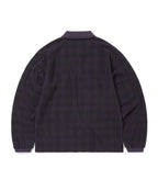 THISISNEVERTHAT THISISNEVERTHAT Striped Rugby L/S Top Black