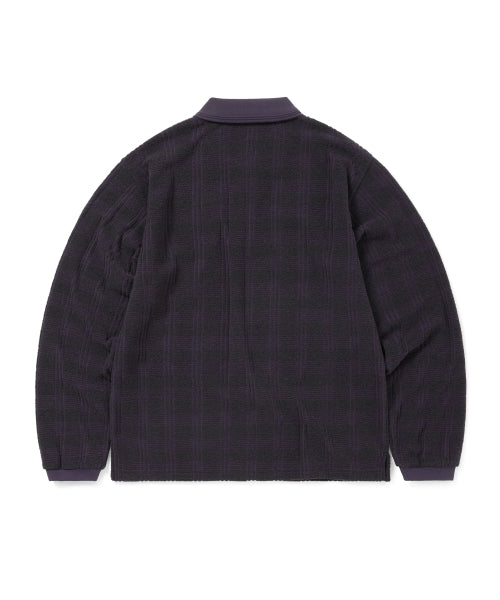THISISNEVERTHAT THISISNEVERTHAT Striped Rugby L/S Top Black