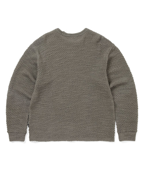 THISISNEVERTHAT THISISNEVERTHAT Wool Crochet Knitwear Beige