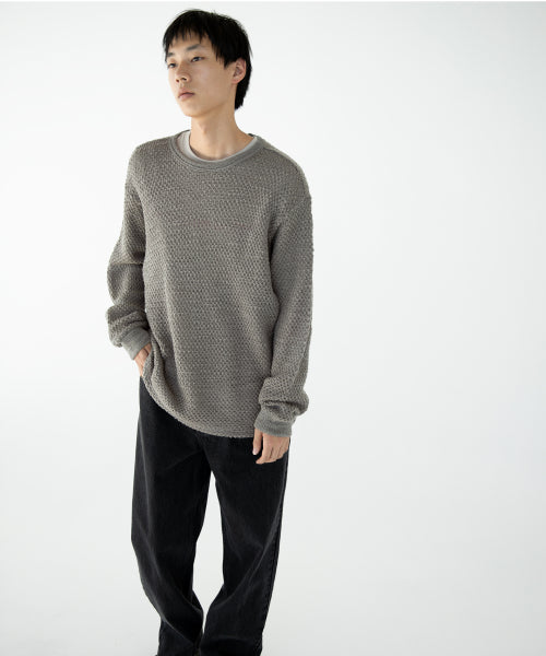 THISISNEVERTHAT THISISNEVERTHAT Wool Crochet Knitwear Beige