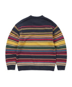 THISISNEVERTHAT THISISNEVERTHAT Multi Striped Sweater Navy/Yellow