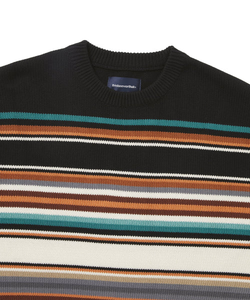 THISISNEVERTHAT THISISNEVERTHAT Multi Striped Sweater Black/White
