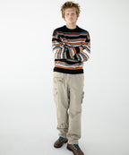 THISISNEVERTHAT THISISNEVERTHAT Multi Striped Sweater Black/White