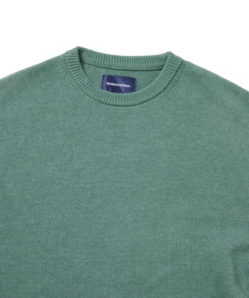 THISISNEVERTHAT THISISNEVERTHAT Fortuna N-Logo Sweater Teal