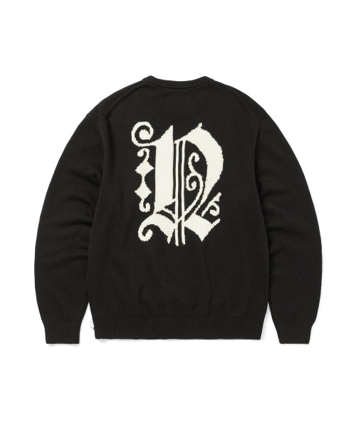 THISISNEVERTHAT THISISNEVERTHAT Fortuna N-Logo Sweater Black