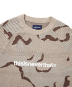 THISISNEVERTHAT THISISNEVERTHAT T-Logo Knit Sweater Camo