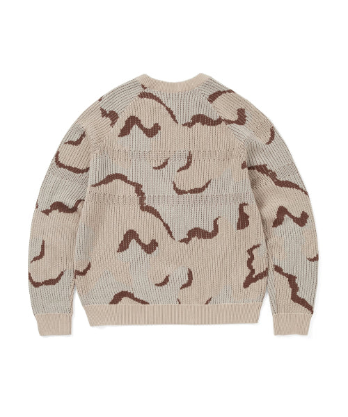 THISISNEVERTHAT THISISNEVERTHAT T-Logo Knit Sweater Camo