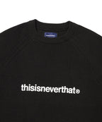 THISISNEVERTHAT THISISNEVERTHAT T-Logo Knit Sweater Black