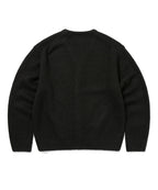 THISISNEVERTHAT THISISNEVERTHAT Hairy Knit Cardigan Black