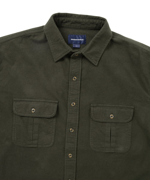 THISISNEVERTHAT THISISNEVERTHAT Flannel Country Shirt Dark Olive