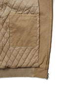 THISISNEVERTHAT THISISNEVERTHAT Overdyed Hooded Jacket Brown