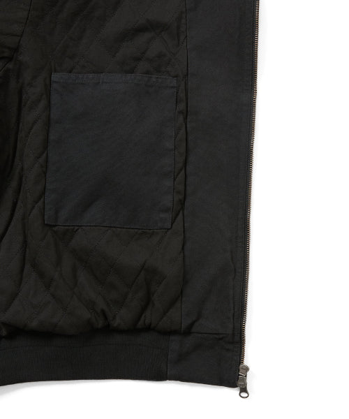 THISISNEVERTHAT THISISNEVERTHAT Overdyed Hooded Jacket Black
