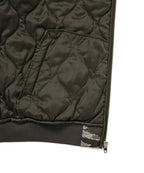 THISISNEVERTHAT THISISNEVERTHAT Quilted Hooded Jacket Olive