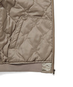 THISISNEVERTHAT THISISNEVERTHAT Quilted Hooded Jacket Beige