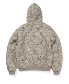 THISISNEVERTHAT THISISNEVERTHAT Quilted Hooded Jacket Beige