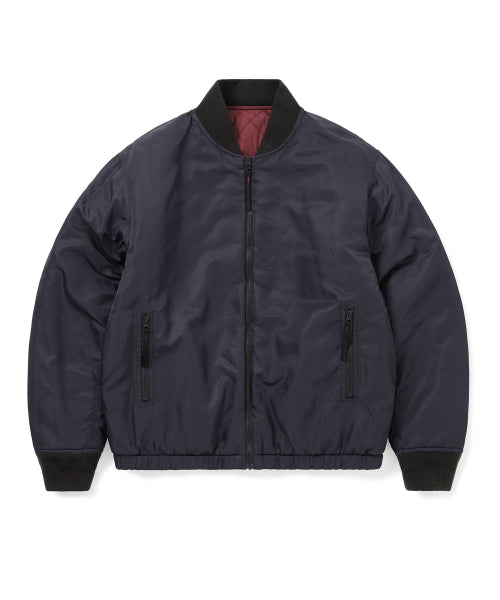 THISISNEVERTHAT THISISNEVERTHAT Reversible Bomber Jacket Magenta