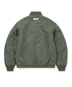 THISISNEVERTHAT THISISNEVERTHAT Reversible Bomber Jacket Dark Sage