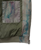 THISISNEVERTHAT THISISNEVERTHAT Blurred Hooded Jacket Olive
