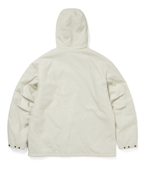 THISISNEVERTHAT THISISNEVERTHAT Hooded Puff Parka Stone