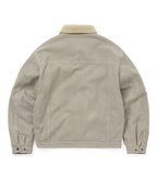 THISISNEVERTHAT THISISNEVERTHAT Sherpa Lined Corduroy Trucker Jacket Stone