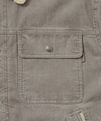 THISISNEVERTHAT THISISNEVERTHAT Sherpa Lined Corduroy Trucker Jacket Grey