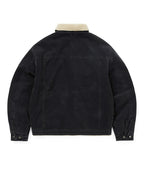 THISISNEVERTHAT THISISNEVERTHAT Sherpa Lined Corduroy Trucker Jacket Black