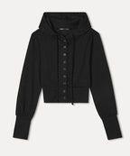 MIXXO MIXXO Ribbed Hoodie Long-Sleeve T-Shirt (C)