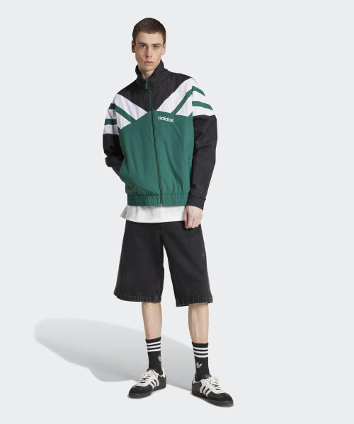 ADIDAS ADIDAS Track Top Jacket - Green:Black