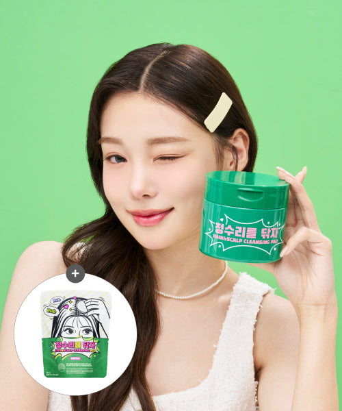 DONGKOOK PHARM [2PACK] Clean the top of your head: 30 pads + 30 refills / No-sebum hair pad