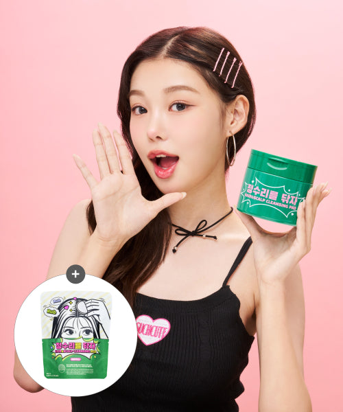DONGKOOK PHARM [2PACK] Clean the top of your head: 30 pads + 30 refills / No-sebum hair pad