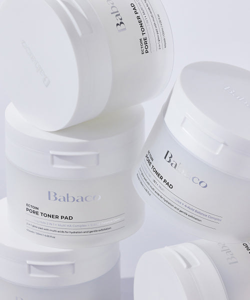 BABACO Actoin Pore Toner Pads 60 sheets (+ Free Pante Barrier Cream Sachet)