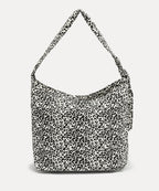 MIXXO MIXXO Leopard Corduroy Shoulder Bag