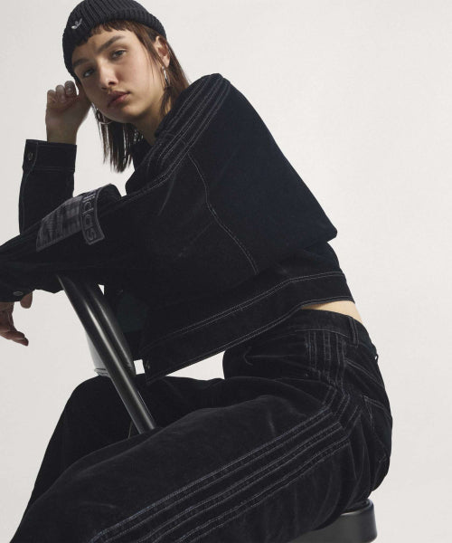 ADIDAS ADIDAS Adibreak Brushed Twill Pants - Black