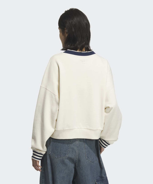 ADIDAS ADIDAS Sweatshirt Women Cream White