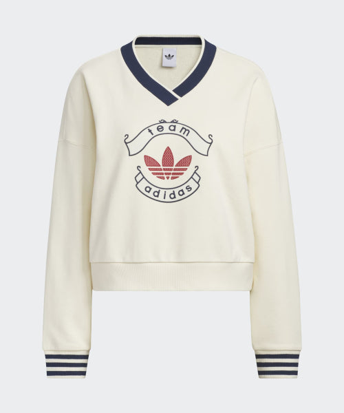 ADIDAS ADIDAS Sweatshirt Women Cream White