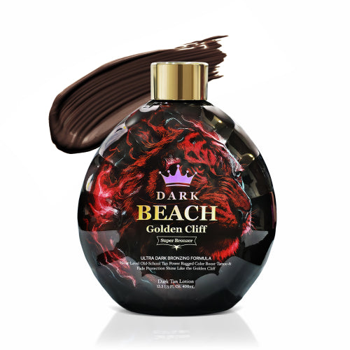 GOLDENCLIFF GOLDENCLIFF Dark Beach Tanning Lotion Super Bronzer 400ml